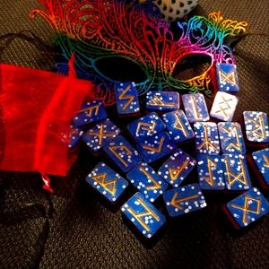Handmade runes set